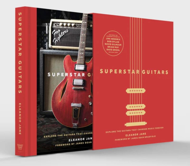 SUPERSTARS GUITARS, ELEANOR JANE (Photographer) Hand Signed First Slipcase Edition Hardback Hardcover Historic Guitar Photographs Music Memorabilia COA AFTAL