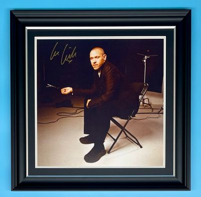 Will Young Signed Photo In Luxury Handmade Wooden Frame & AFTAL Member Certificate Of Authenticity Music Memorabilia Autograph Light It Up Poster