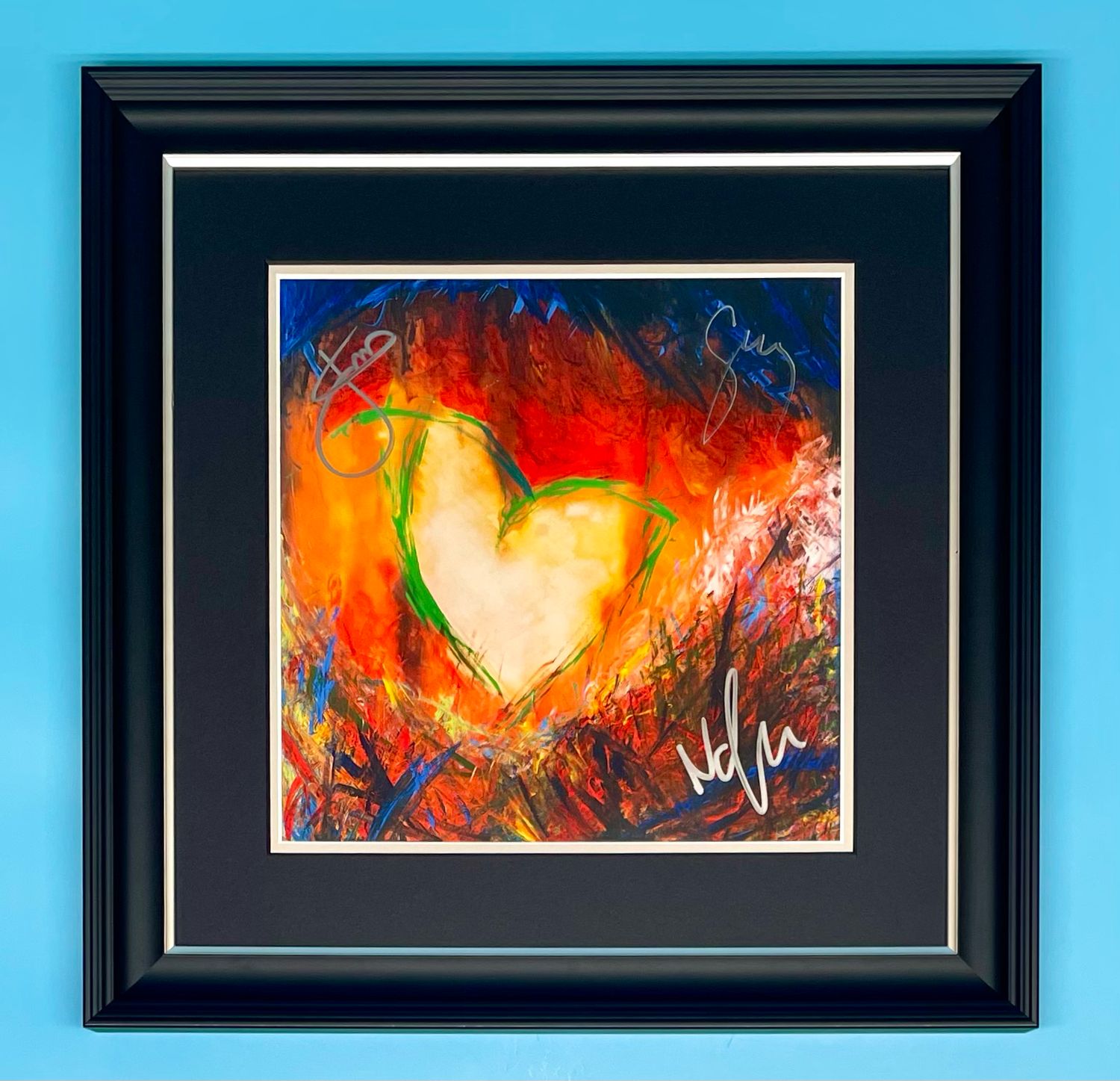 Snow Patrol Signed Photo In Luxury Handmade Wooden Frame & AFTAL Member Certificate Of Authenticity Music Memorabilia Autograph The Forest Is The Path Poster