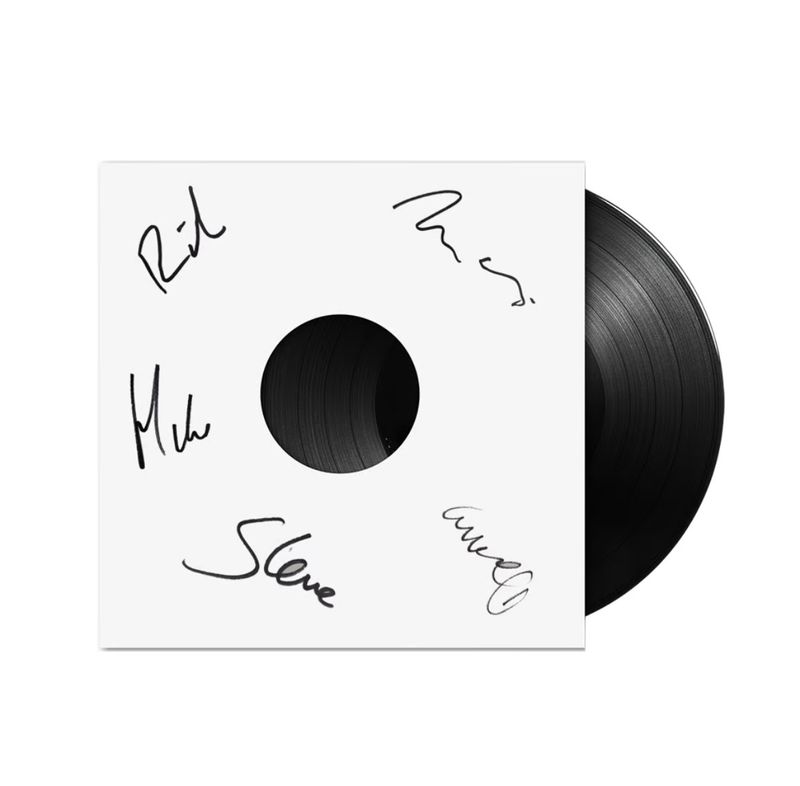 Embrace SIGNED & NUMBERED - OUT OF NOTHING - Live at Kirkstall Abbey Test Pressing Vinyl Hand Signed Limited Edition & AFTAL Member Certificate Of Authenticity Autographed Music Memorabilia