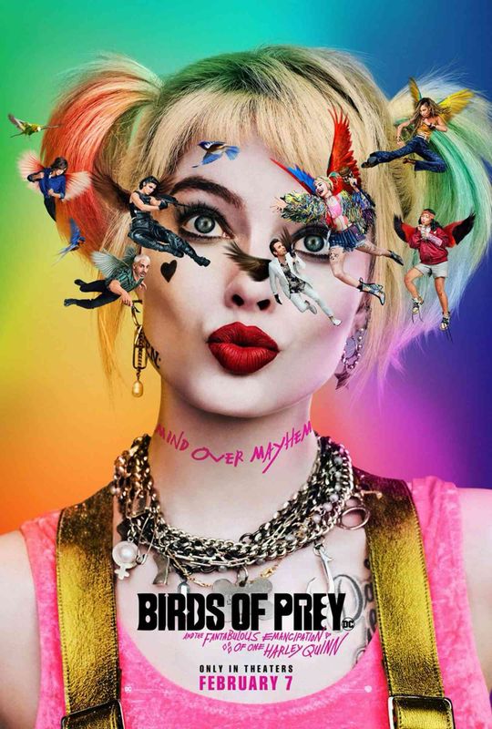 Margot Robbie Hand Signed 27” X 40” Double-Sided Birds of Prey Theatrical Movie Poster with Character Name & Authentication