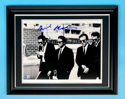 Michael Madsen Signed Photo In Luxury Handmade Wooden Frame With Beckett Verification & AFTAL Member Certificate Of Authenticity Reservoir Dogs Poster Movie Memorabilia Autograph