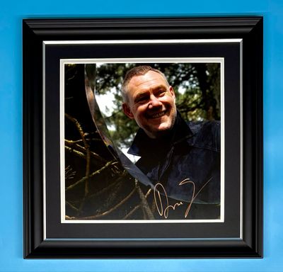 David Gray Signed Photo In Luxury Handmade Wooden Frame & AFTAL Member Certificate Of Authenticity Music Memorabilia Autograph Auto Poster