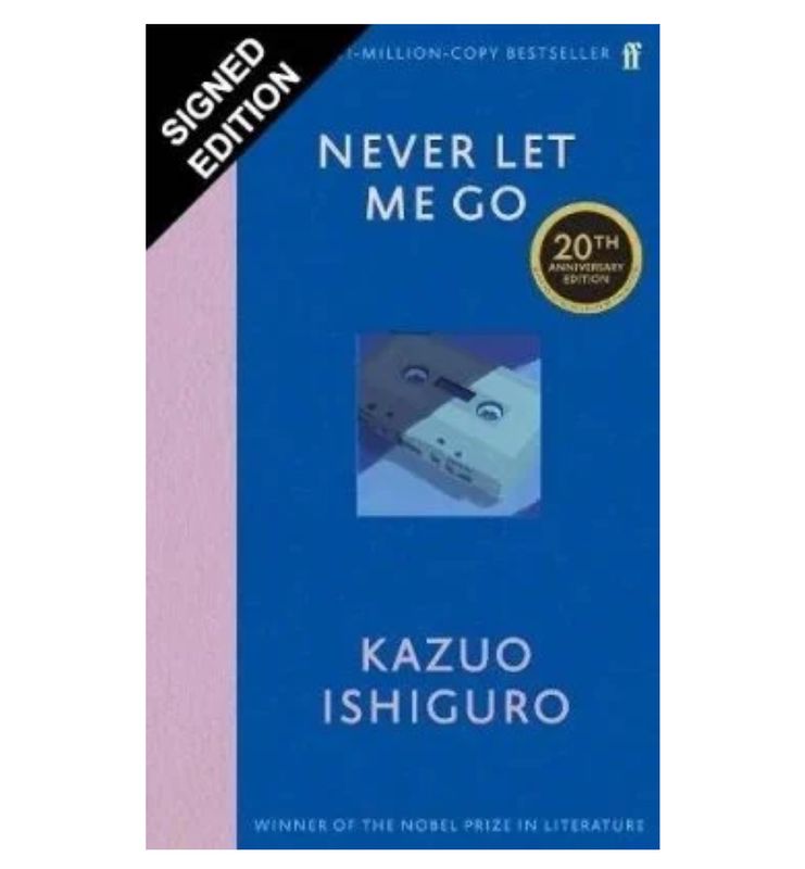 SIGNED Kazuo Ishiguro Never Let Me Go: Twentieth Anniversary Edition: Signed Edition (Hardback) Hand Signed Hardback Hardcover Book Autographed Memorabilia COA AFTAL