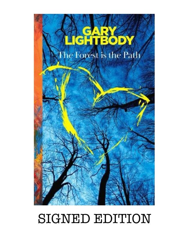 SIGNED - GARY LIGHTBODY - The Forest Is The Path - Hardback Hardcover Book Autographed Snow Patrol Music Memorabilia COA AFTAL
