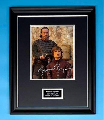 Jerome Flynn Signed Photo In Luxury Handmade Wooden Frame & AFTAL Member Certificate Of Authenticity Game Of Thrones Poster Movie Film TV Memorabilia Autograph Auto