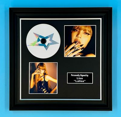 Lisa Signed Photo & CD In Luxury Handmade Wooden Frame & AFTAL Member Certificate Of Authenticity Alter Ego Poster Music Memorabilia Autograph Auto