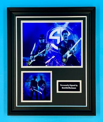 Smith/Kotzen Signed Photo In Luxury Handmade Wooden Frame & AFTAL Member Certificate Of Authenticity Poster Music Memorabilia Autograph Auto
