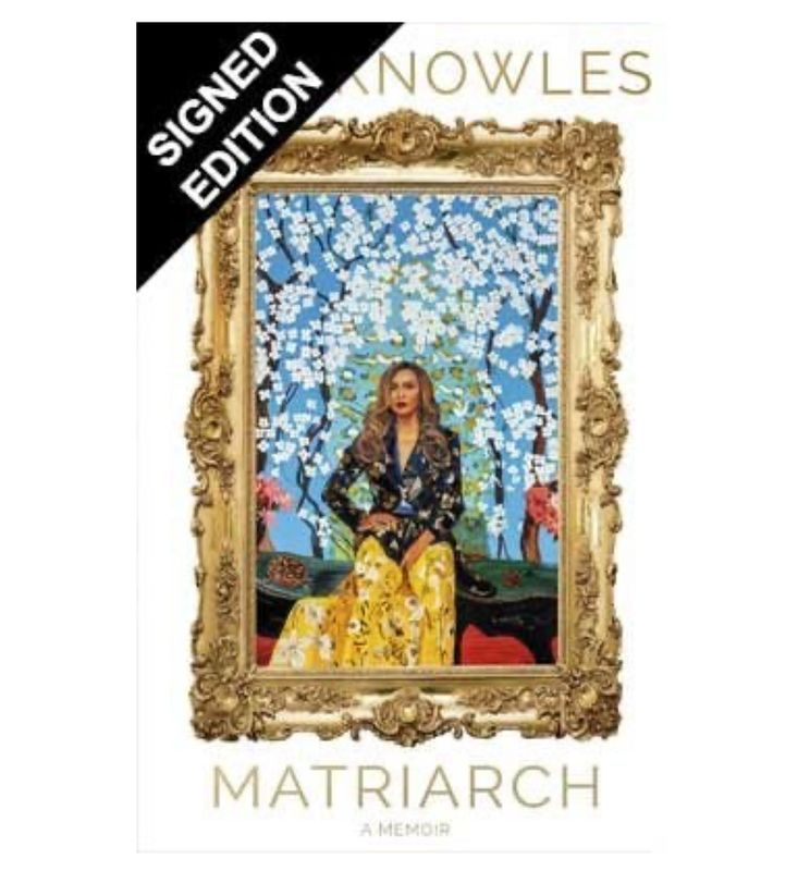 SIGNED Tina Knowles Matriarch Hand Signed First Edition Hardback Hardcover Autobiography Book Autographed Beyoncé Music Memoir Memorabilia COA AFTAL
