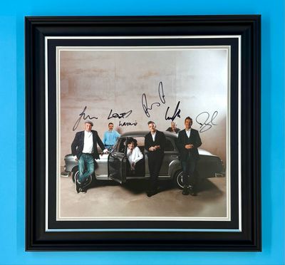 Deacon Blue Signed Photo In Luxury Handmade Wooden Frame & AFTAL Member Certificate Of Authenticity Poster Music Memorabilia Autograph Auto