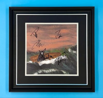 L.S. Dunes Signed Photo In Luxury Handmade Wooden Frame & AFTAL Member Certificate Of Authenticity Violet Poster Music Memorabilia Autograph Auto