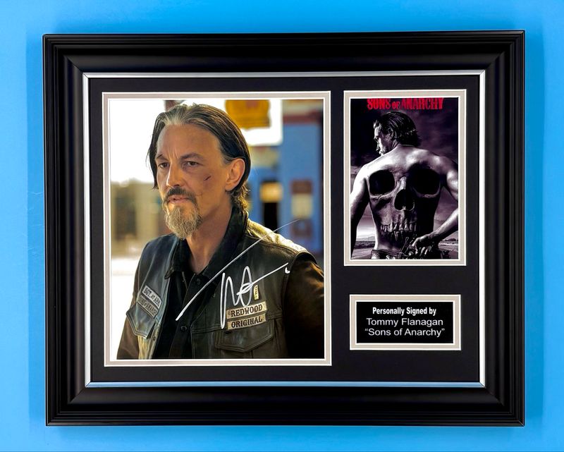 Tommy Flanagan Signed Photo In Luxury Handmade Wooden Frame & AFTAL Member Certificate Of Authenticity Sons Of Anarchy Poster Movie Film TV Memorabilia Autograph Auto