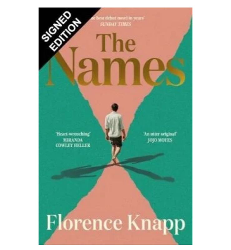 SIGNED & NUMBERED Florence Knapp “The Names” Limited Edition Hardback Hardcover with Exclusive Foil Design & Endpapers Novel Book Autographed Memorabilia COA AFTAL