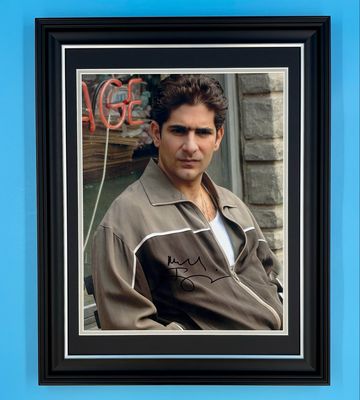 Michael Imperioli Signed Photo In Luxury Handmade Wooden Frame With SWAU Verification & Certificate Of Authenticity The Sopranos Poster Movie Film TV Memorabilia Autograph Auto