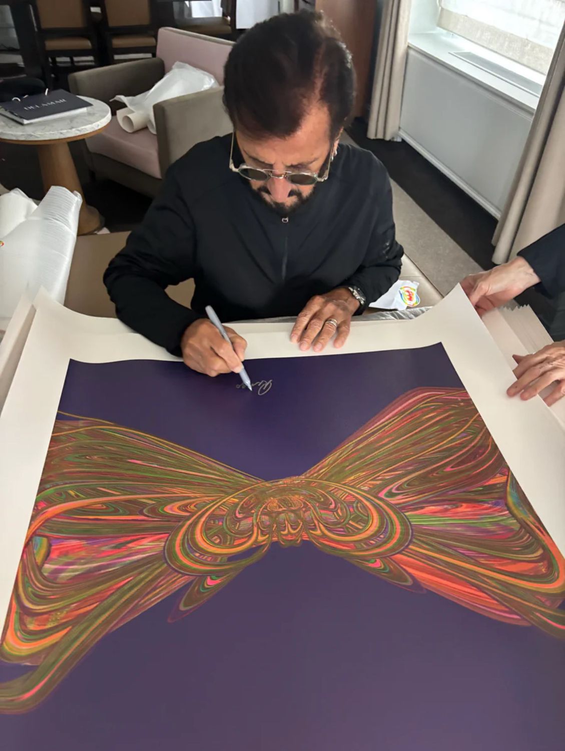 アート・デザイン・音楽 Paul Outerbridge / Nudi Ringo Starr Signed Octopus's Garden Limited Edition Sound