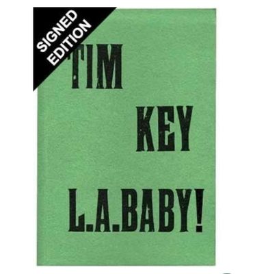 SIGNED Tim Key - L.A. Baby - Paperback Softcover Satirical Poems Book Autographed TV Movie Memorabilia Certified