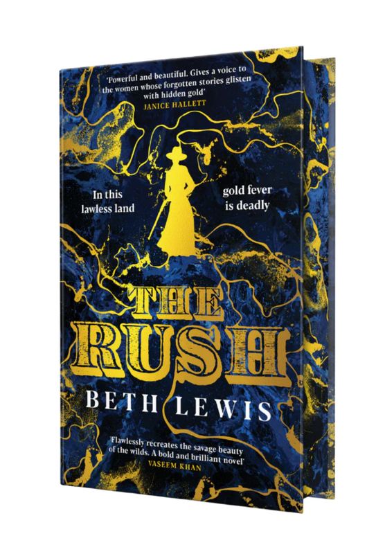 SIGNED & NUMBERED Beth Lewis “The Rush” Hand Signed Limited Edition 1489/1500 Hardback Hardcover Novel Book Autographed Memorabilia COA Certified