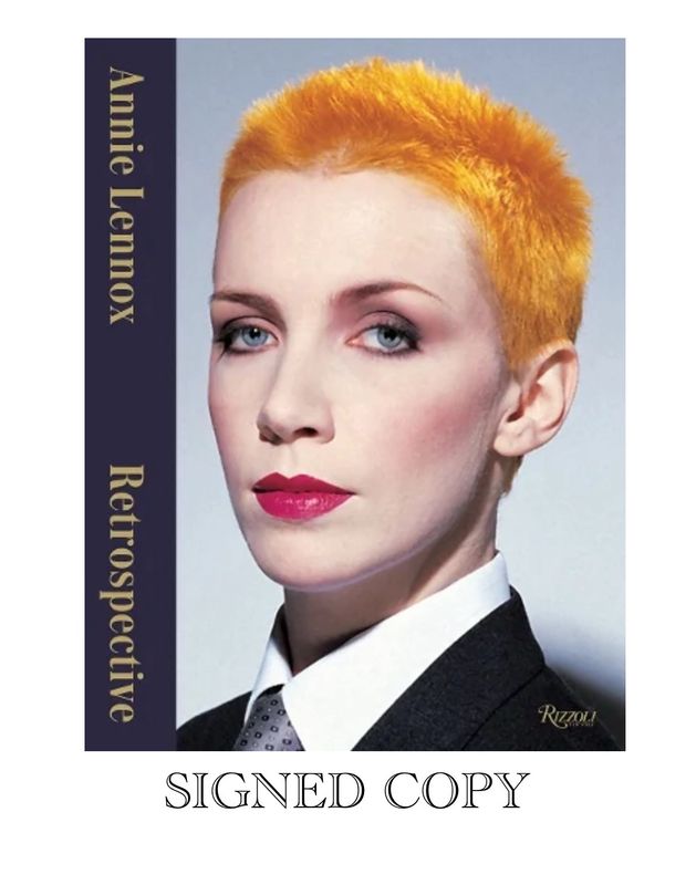 SIGNED PREORDER (SEPT 25) - Annie Lennox “Retrospective” Hand Signed Bookplate Book Memoir Hardcover Hardback Autographed Eurythmics Music Memorabilia