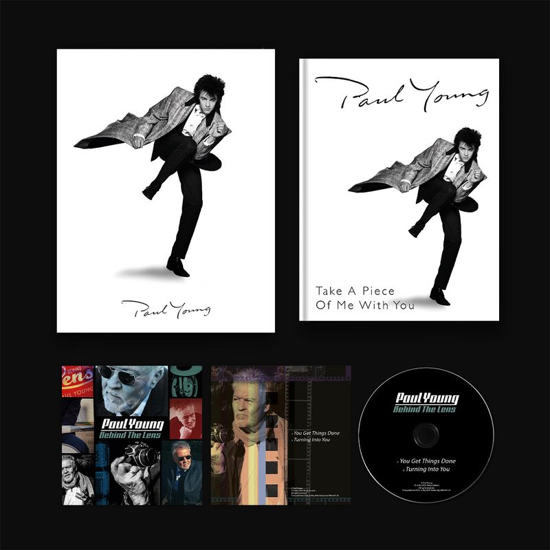 SIGNED & NUMBERED Paul Young “Take A Piece Of Me With You“- Limited Edition Slipcase Hardback Hardcover Book & CD Certified Music Memorabilia Signature Autograph