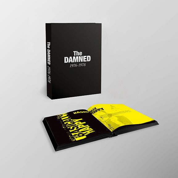 SIGNED The Damned “The Damned, 1976-1978“ Limited Edition Hardback Hardcover Book Certified Music Memorabilia Signature Autograph