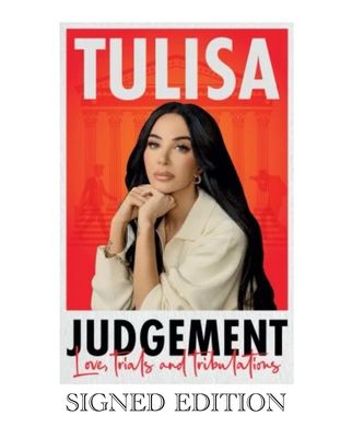 SIGNED Tulisa “Judgement” Hand Signed Memoir Hardcover Hardback Book N-Dubz Music Autographed Memorabilia COA