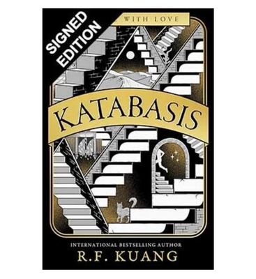 SIGNED - R. F. Kuang “Katabasis” Hand Signed Exclusive First Edition Hardcover Hardback Book Autographed Memorabilia Certified