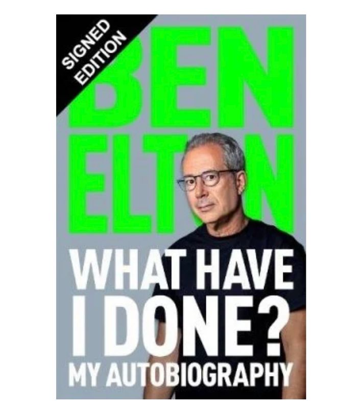 SIGNED Ben Elton Book What Have I Done : My Autobiography First Edition Hardcover & COA Memorabilia Autograph Auto