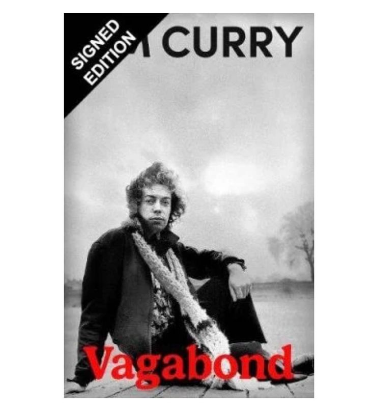 SIGNED Tim Curry Book Vagabond First Edition Hardcover & COA Memorabilia Autograph Auto