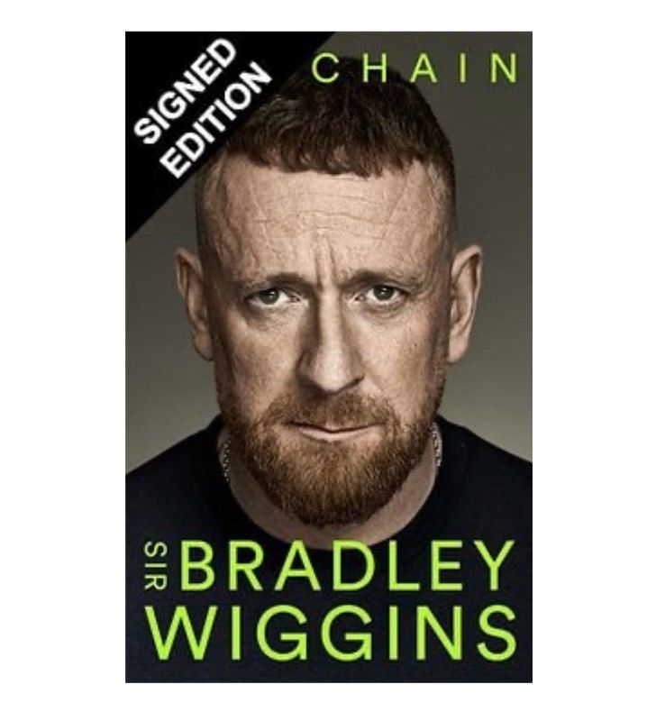 SIGNED Bradley Wiggins Book The Chain First Edition Hardcover & COA Memorabilia Autograph Auto