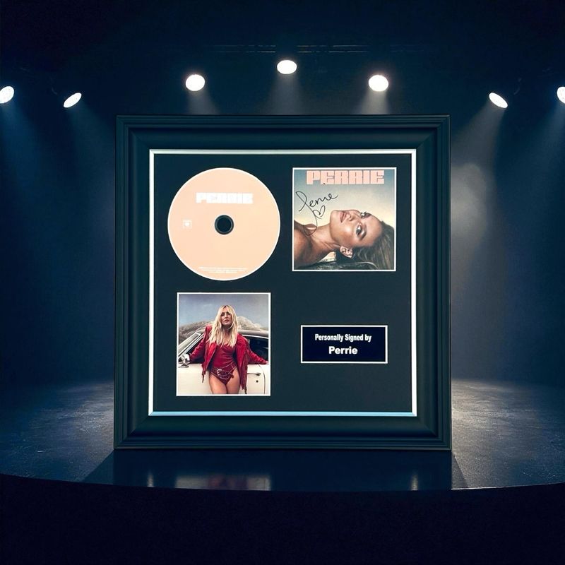 Perrie Edwards Hand Signed CD Photo Display In Luxury Handmade Wooden Frame & Certificate of Authenticity Autographed Little Mix Music Memorabilia Poster Perrie Edwards Hand Signed CD Photo Display In Luxury Handmade Wooden Frame & Certificate of Authenticity Autographed Little Mix Music Memorabilia Poster