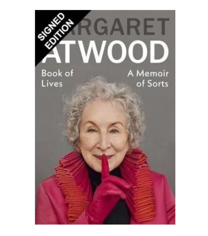 SIGNED Margaret Atwood Book Of Lives : A Memoir Of Sorts First Edition Hardcover & COA Memorabilia Autograph Auto