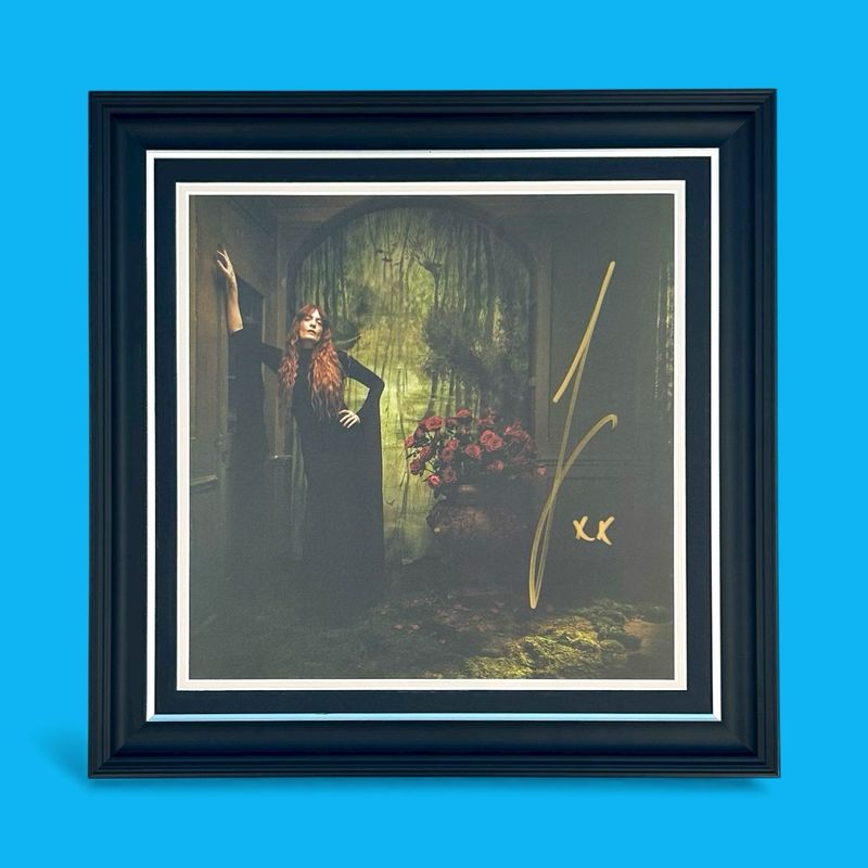 Florence + The Machine Hand Signed Album Artwork “Everybody Scream” In Luxury Handmade Wooden Frame & Certificate of Authenticity Music Autographed Memorabilia Poster Florence + The Machine Hand Signed Album Artwork “Everybody Scream” In Luxury Handmade Wooden Frame & Certificate of Authenticity Music Autographed Memorabilia Poster
