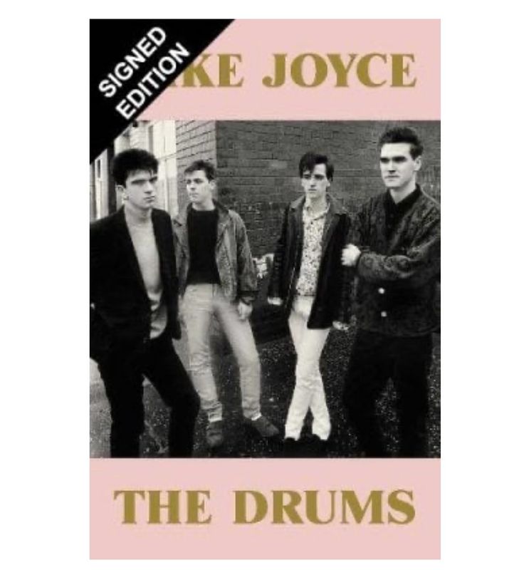 SIGNED Mike Joyce Book The Drums First Edition Hardcover & COA Memorabilia Autograph Auto