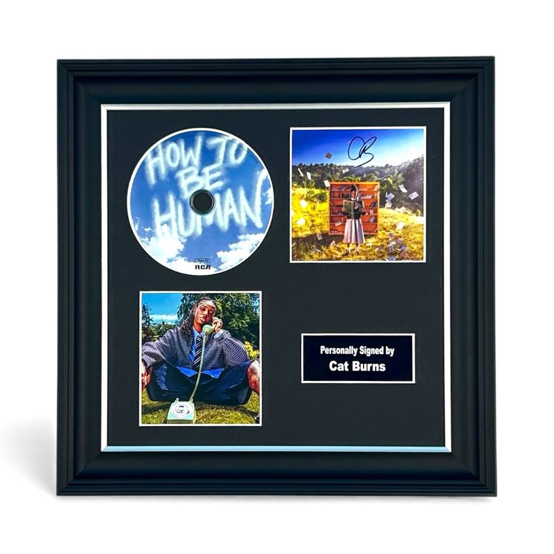 Cat Burns Hand Signed “How To Be Human” Photo & CD In Luxury Handmade Wooden Frame & Certificate Of Authenticity Autograph Music Memorabilia Poster Cat Burns Hand Signed “How To Be Human” Photo & CD In Luxury Handmade Wooden Frame & Certificate Of Authenticity Autograph Music Memorabilia Poster