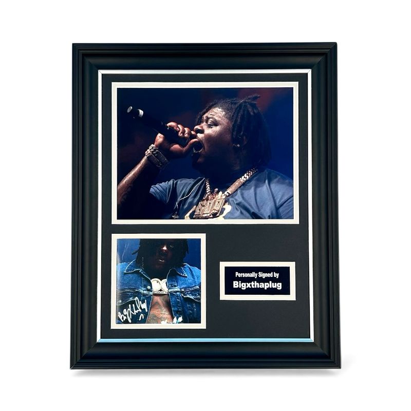 Bigxthaplug SIGNED Photo Art Card In Luxury Handmade Wooden Frame & Certificate Of Authenticity Autographed Music Memorabilia Poster Bigxthaplug SIGNED Photo Art Card In Luxury Handmade Wooden Frame & Certificate Of Authenticity Autographed Music Memorabilia Poster