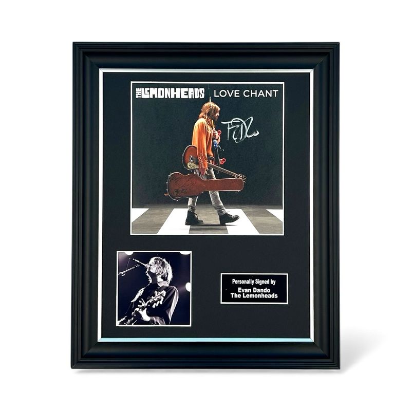 Evan Dando SIGNED The Lemonheads Photo Art Card In Luxury Handmade Wooden Frame & Certificate Of Authenticity Autographed Music Memorabilia Poster Evan Dando SIGNED The Lemonheads Photo Art Card In Luxury Handmade Wooden Frame & Certificate Of Authenticity Autographed Music Memorabilia Poster