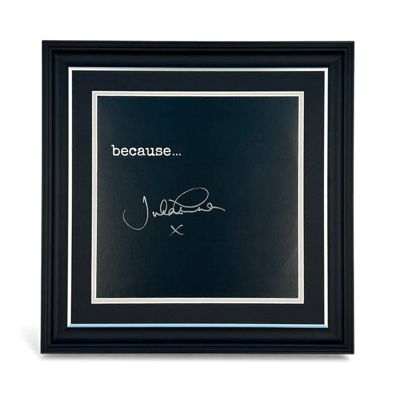 Julian Lennon Hand Signed Album Cover Artwork Photo “Because” In Luxury Handmade Wooden Frame & Certificate of Authenticity Music Autographed Memorabilia Poster Julian Lennon Hand Signed Album Cover Artwork Photo “Because” In Luxury Handmade Wooden Frame & Certificate of Authenticity Music Autographed Memorabilia Poster