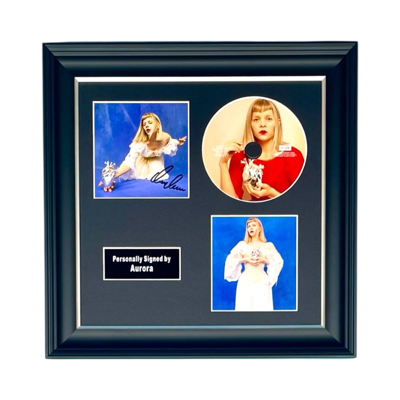 Aurora Signed “What Happened To The Heart?” Album Photo & CD In Luxury Handmade Wooden Frame & AFTAL Member Certificate Of Authenticity Autographed Music Memorabilia Poster Aurora Signed “What Happened To The Heart?” Album Photo & CD In Luxury Handmade Wooden Frame & AFTAL Member Certificate Of Authenticity Autographed Music Memorabilia Poster