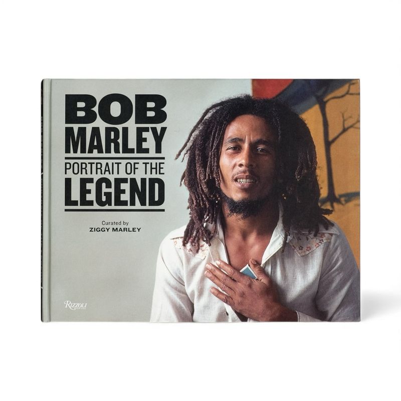 SIGNED Ziggy Marley - Bob Marley: Portrait of The Legend Hand Signed First Edition Hardback Hardcover Coffee Table Book Autographed Memoir Reggae Music Book