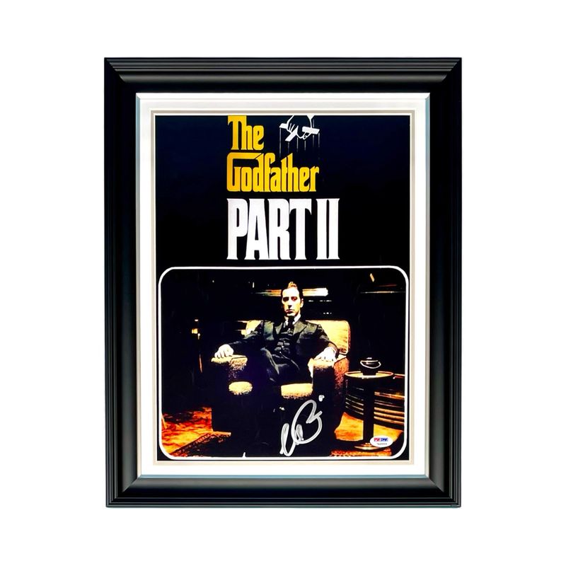 Al Pacino Signed Photo (Marked) In Handmade Wooden Frame With PSA/DNA Certification & Certificate Of Authenticity Autograph Movie Film TV Memorabilia Poster The Godfather Michael Corleone