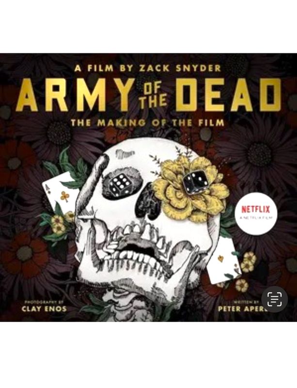 SIGNED & NUMBERED Zack Snyder Army of the Dead: The Making Of The Movie Limited First Edition Hardcover Book & COA Movie Memorabilia Autograph Auto