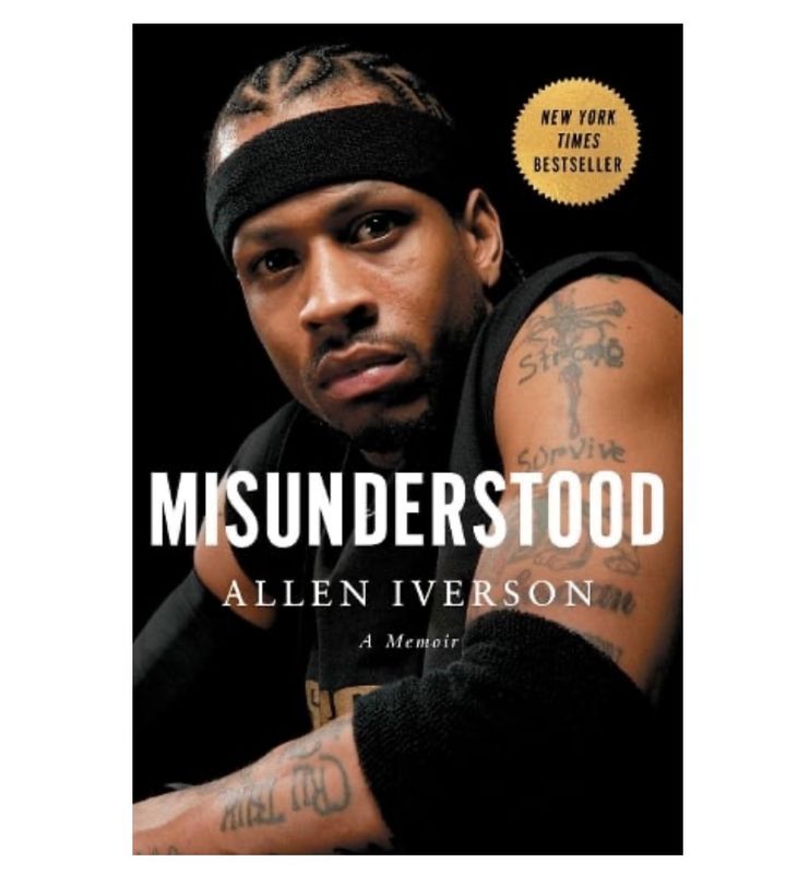 SIGNED Allen Iverson Book Misunderstood : A Memoir First Edition Hardcover & COA Memorabilia Autograph Auto