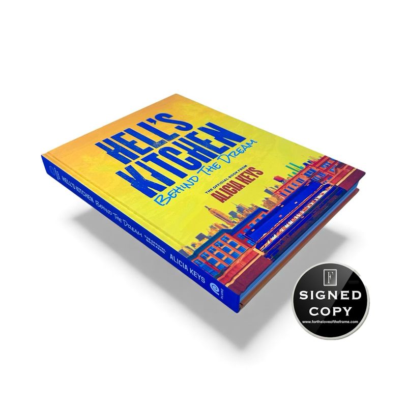 SIGNED Alicia Keys Book Hell’s Kitchen : Behind The Dream First Edition Hardcover & COA Memorabilia Autograph Auto