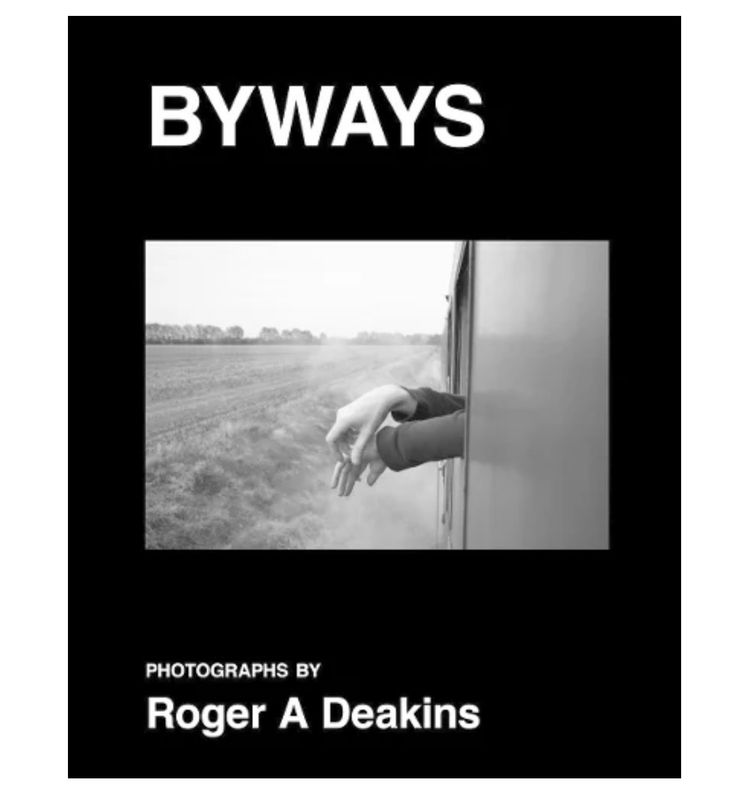 SIGNED Roger Deakins Book Byways : Photographs By Roger A Deakins Hardcover Edition & COA Memorabilia Autograph Auto