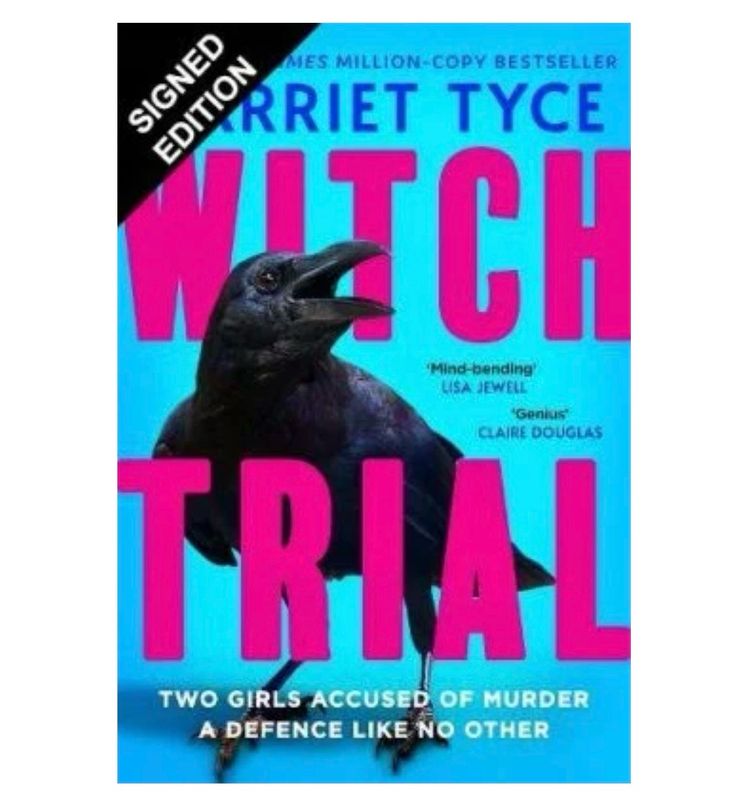 SIGNED Harriet Tyce Book Witch Trial First Edition Hardcover & COA Memorabilia Autograph Auto