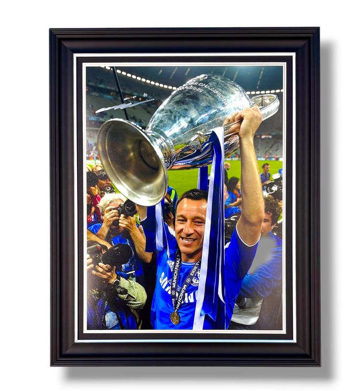 John Terry Signed Photo In Luxury Handmade Wooden Frame & Certificate Of Authenticity Football Soccer Memorabilia Autograph Auto Chelsea Poster John Terry Signed Photo In Luxury Handmade Wooden Frame & Certificate Of Authenticity Football Soccer Memorabilia Autograph Auto Chelsea Poster