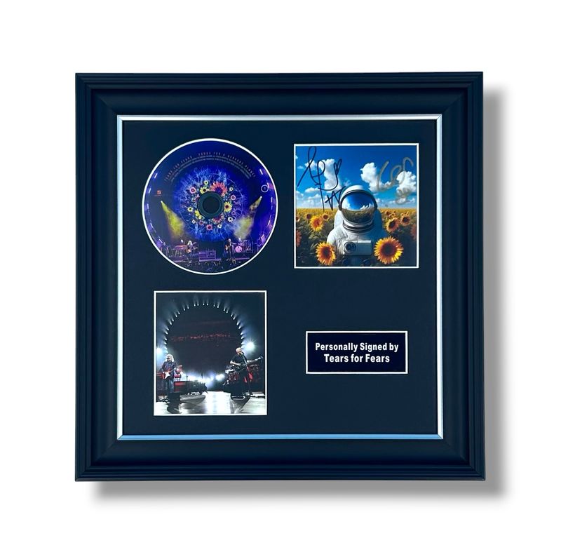 Tears For Fears Signed Photo & CD In Luxury Handmade Wooden Frame & Certificate Of Authenticity Music Memorabilia Autograph Auto Songs For A Nervous Planet Poster Tears For Fears Signed Photo & CD In Luxury Handmade Wooden Frame & Certificate Of Authenticity Music Memorabilia Autograph Auto Songs For A Nervous Planet Poster
