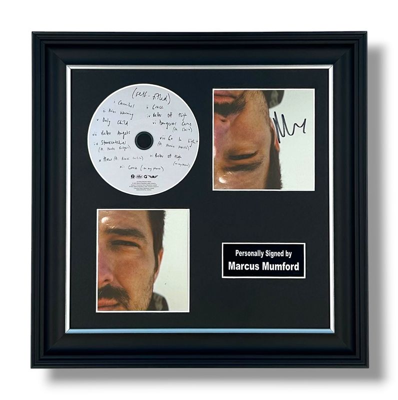 Marcus Mumford Signed Photo & CD In Luxury Handmade Wooden Frame & Certificate Of Authenticity Music Memorabilia Autograph Auto Self-Titled Poster Marcus Mumford Signed Photo & CD In Luxury Handmade Wooden Frame & Certificate Of Authenticity Music Memorabilia Autograph Auto Self-Titled Poster
