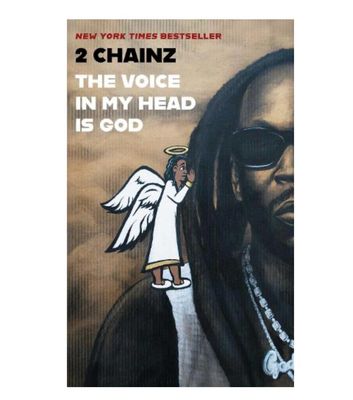 SIGNED 2 Chainz Book The Voice In My Head Is God First Edition Hardcover & COA Memorabilia Autograph Auto
