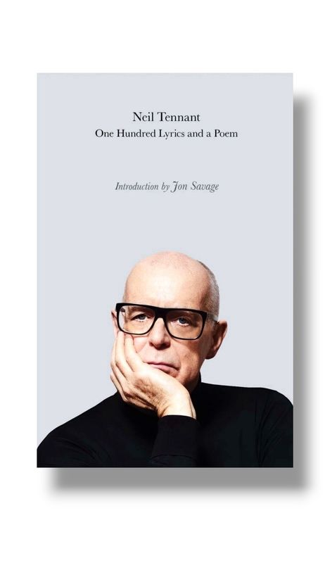 SIGNED One Hundred Lyrics and a Poem Paperback Book & COA Memorabilia Neil Tennant Autograph Pet Shop Boys Auto